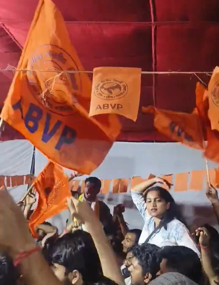 JNUSU elections: ABVP shatters decade-long drought with historic gains