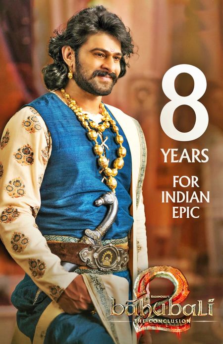 ‘Baahubali’ to be re-released in October, say makers as second part of film completes eight years!