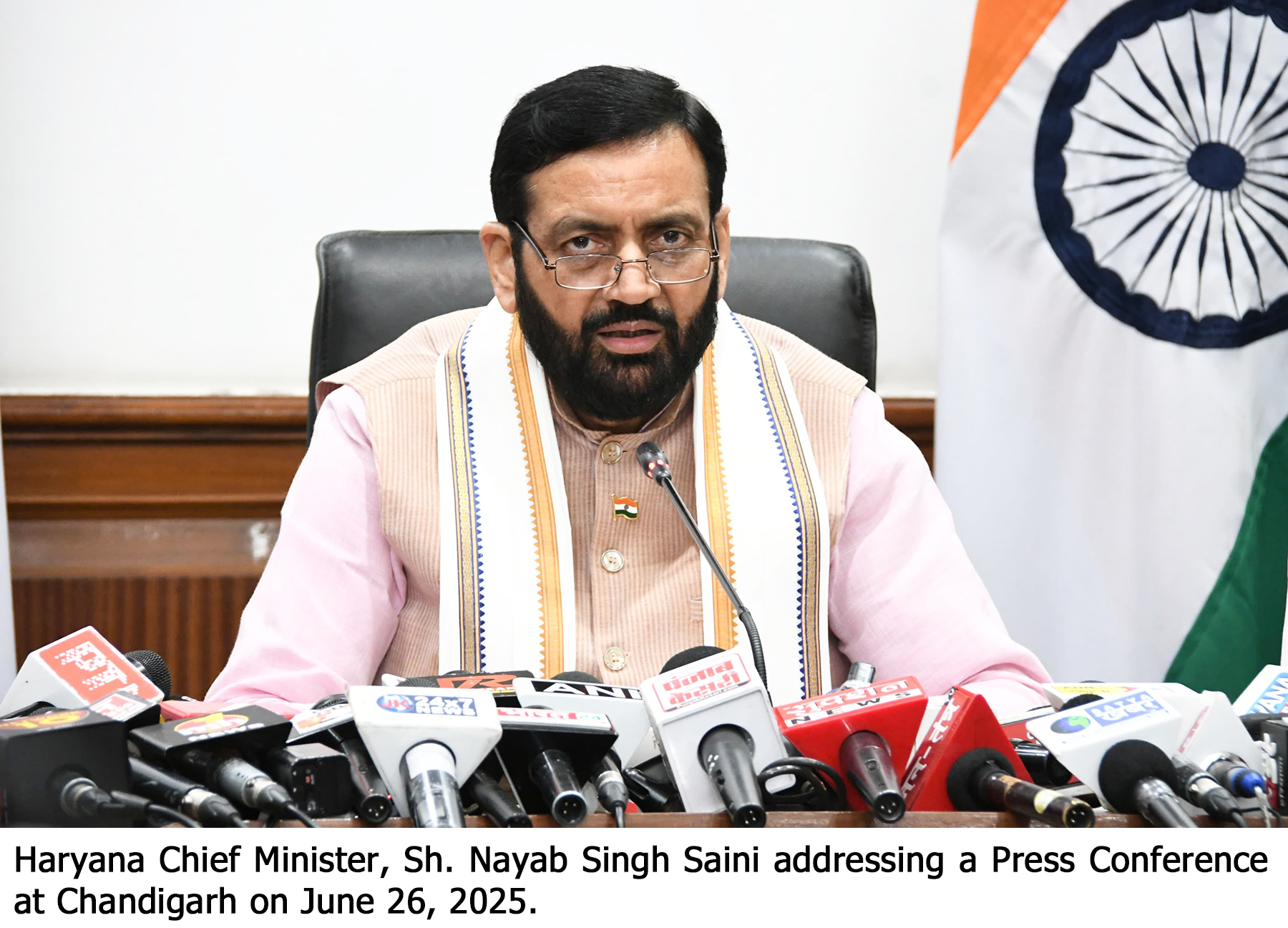Joining for approximately 7,500 Group-D posts soon – Chief Minister Nayab Singh Saini